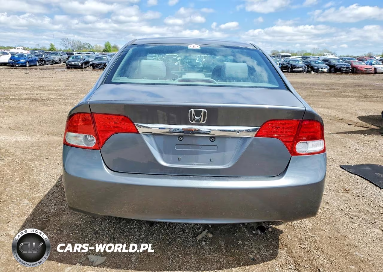 2009 Honda Civic Vp VIN:2HGFA16389H340621 - 6