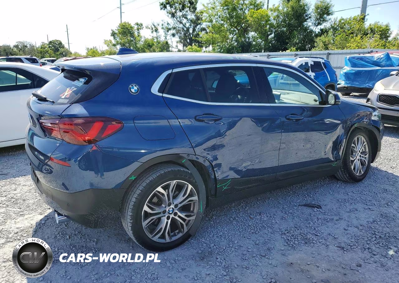 2022 BMW X2 Sdrive28I VIN:WBXYH9C09N5U33776 - 3