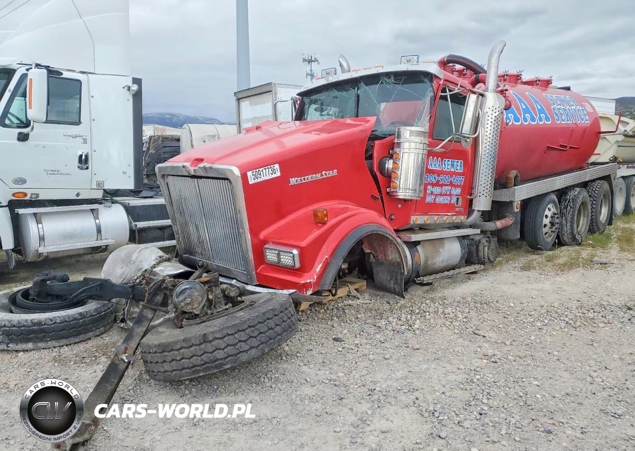 2015 Western Star 4900 Vacuum Truck VIN:5KKXAFCG5FPGJ1053 - 2