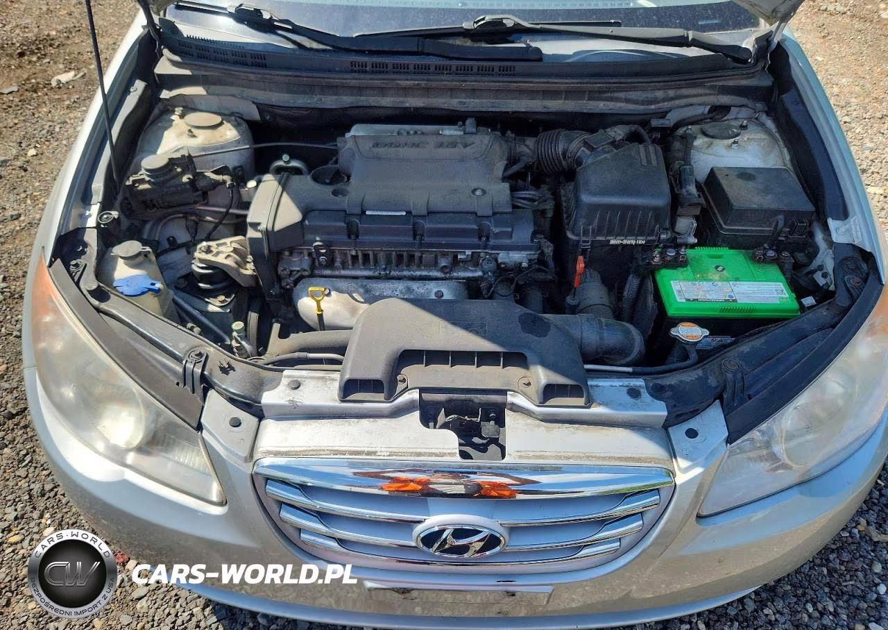 2010 Hyundai Elantra Gls VIN:KMHDU4AD8AU068485 - 11