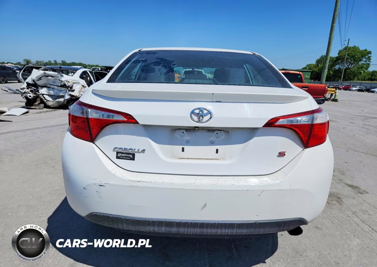 2015 Toyota Corolla S VIN:2T1BURHE6FC393065 - 6