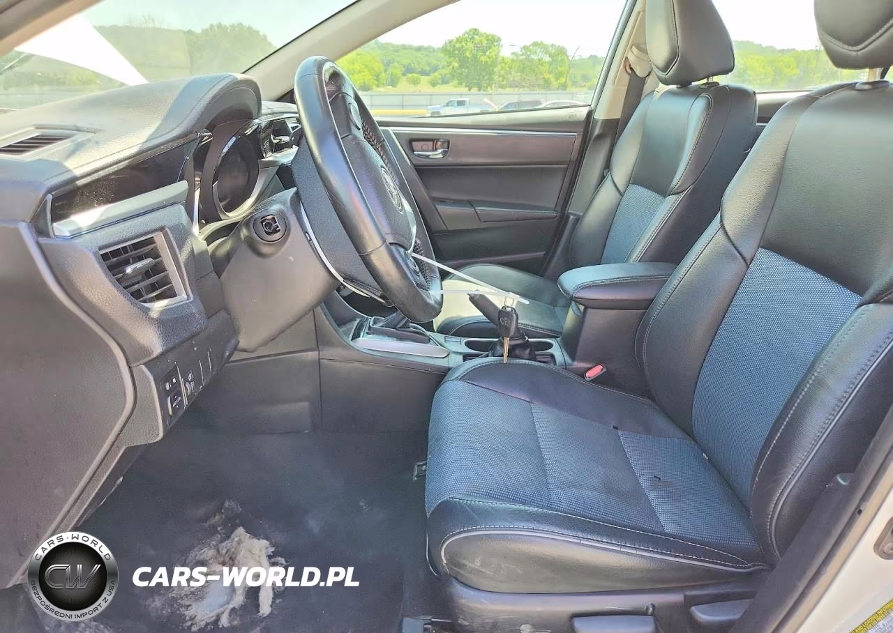 2015 Toyota Corolla S VIN:2T1BURHE6FC393065 - 7