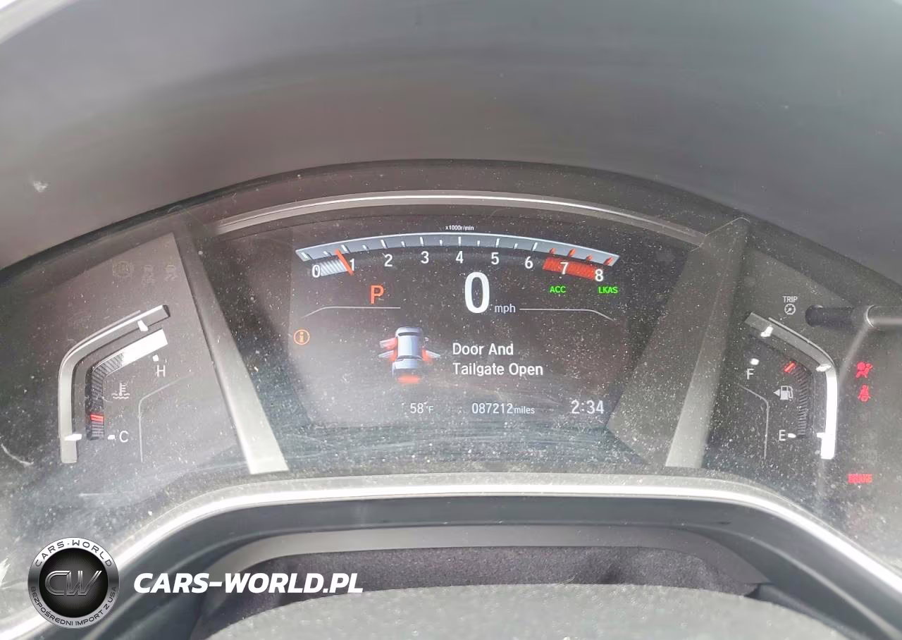 2019 Honda Cr-V Exl VIN:5J6RW1H8XKA001458 - 9