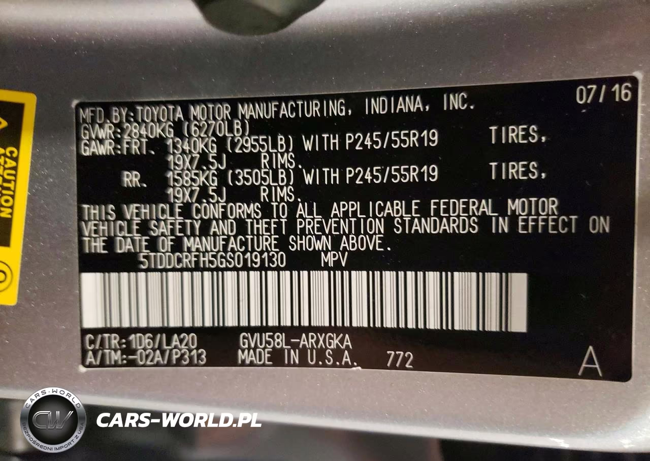 2016 Toyota Highlander Hybrid Limited Platinum VIN:5TDDCRFH5GS019130 - 13