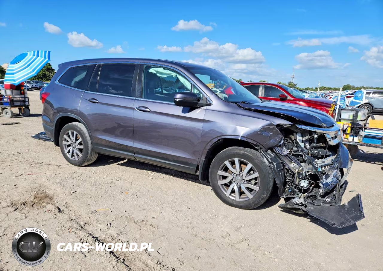 2022 Honda Pilot Exl VIN:5FNYF5H58NB006605 - 4