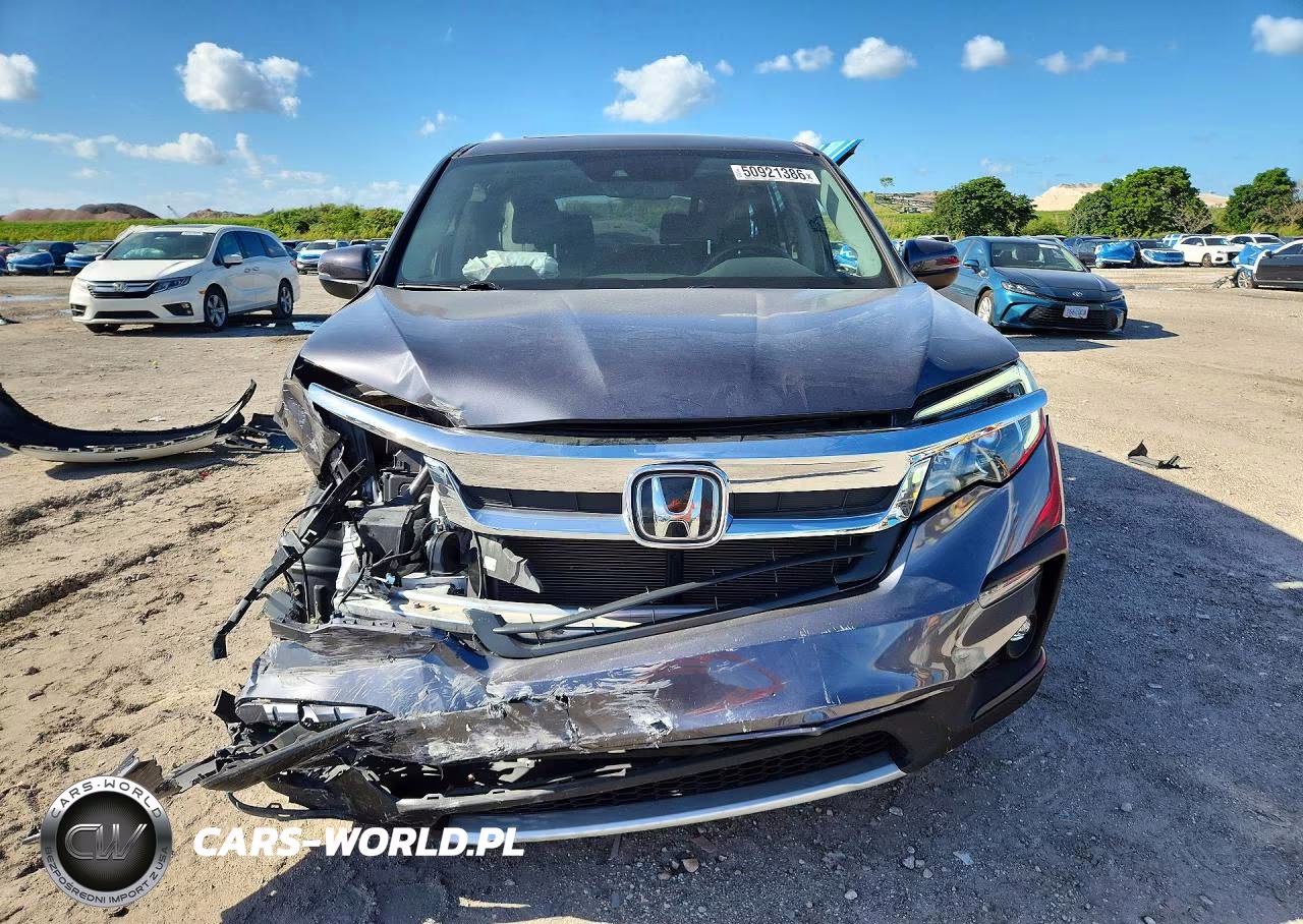 2022 Honda Pilot Exl VIN:5FNYF5H58NB006605 - 5