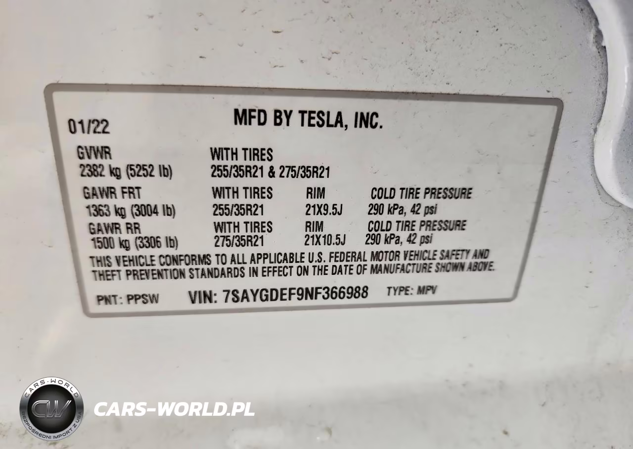 2022 Tesla Model Y VIN:7SAYGDEF9NF366988 - 13