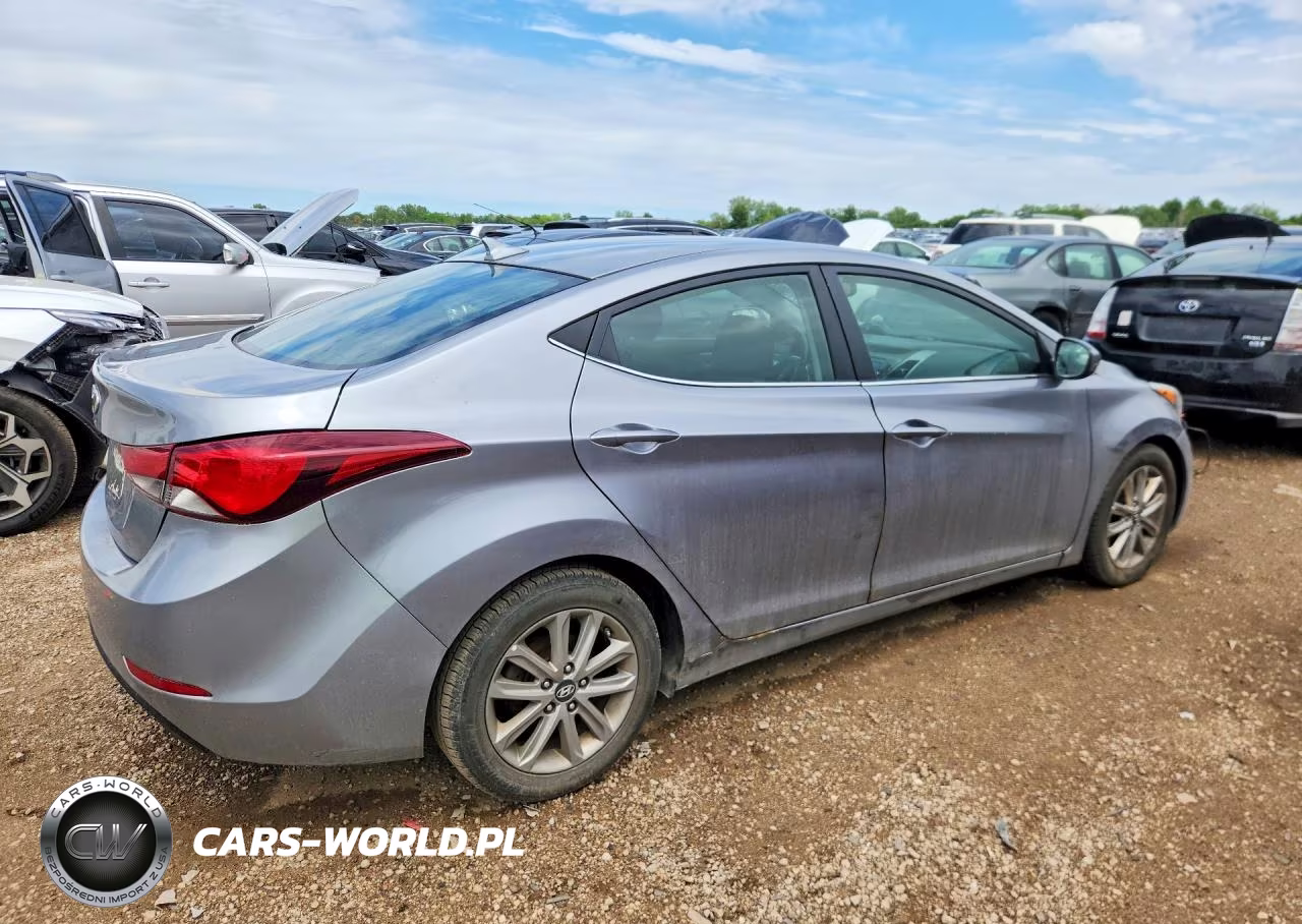 2015 Hyundai Elantra Se VIN:5NPDH4AE4FH583552 - 3