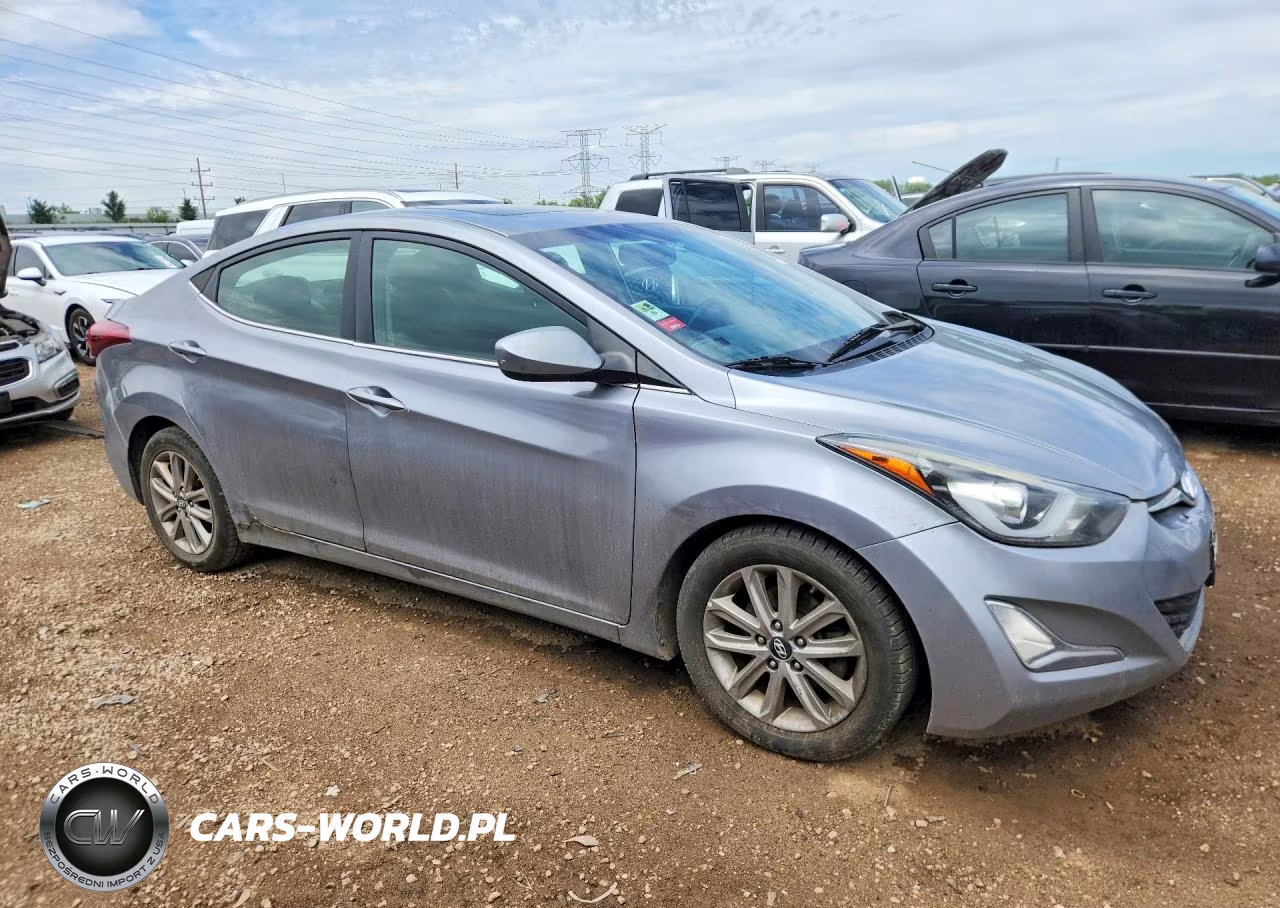 2015 Hyundai Elantra Se VIN:5NPDH4AE4FH583552 - 4