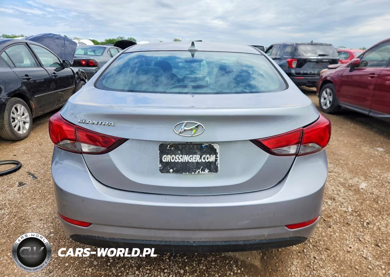 2015 Hyundai Elantra Se VIN:5NPDH4AE4FH583552 - 6