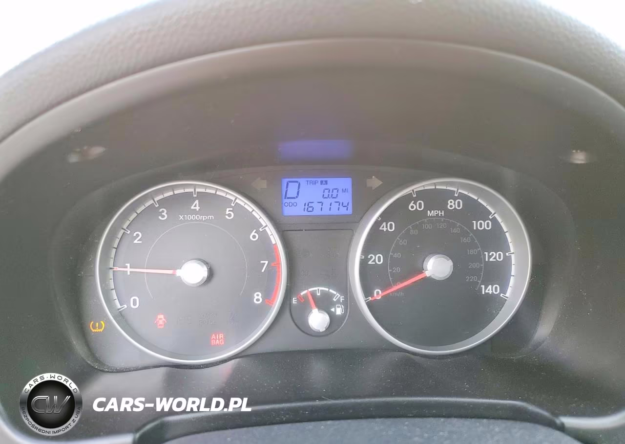2010 Hyundai Accent Gls VIN:KMHCN4AC3AU518088 - 9