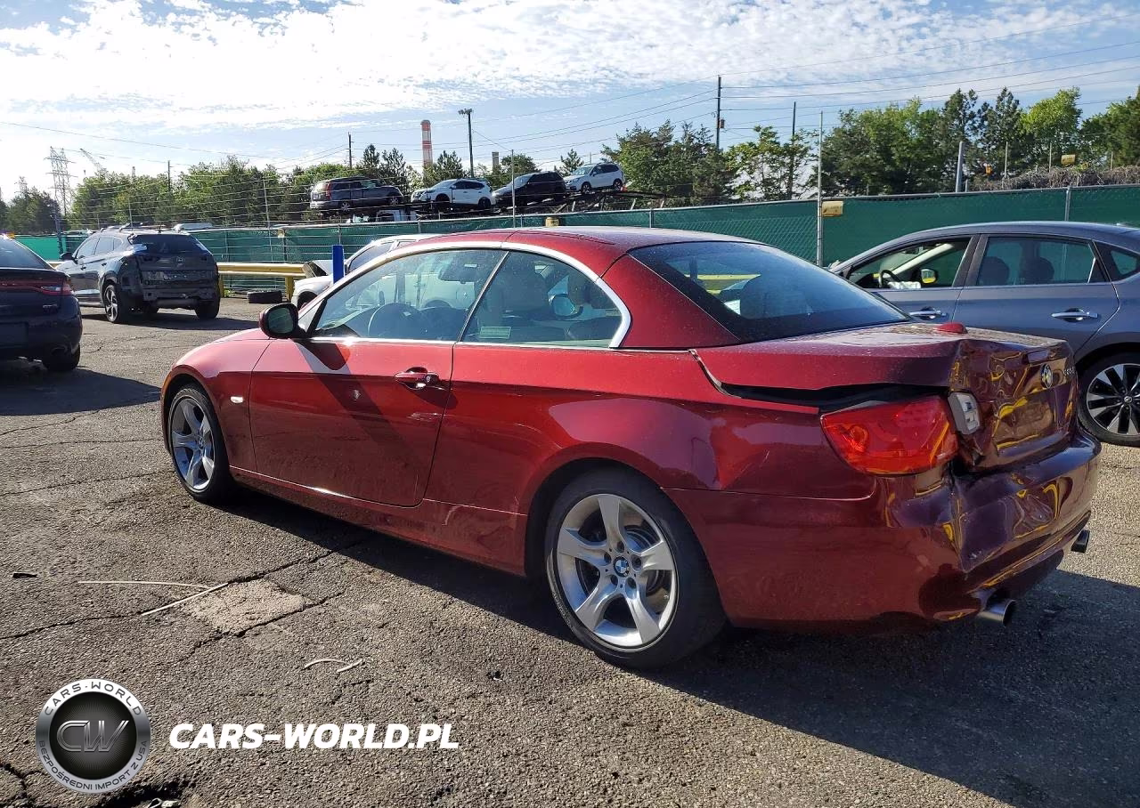 2013 BMW 335 I VIN:WBADX7C50DJ589741 - 2