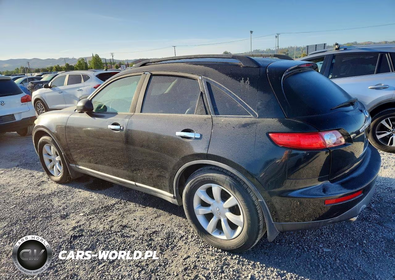 2005 Infiniti Fx35 Base VIN:JNRAS08U15X109698 - 2