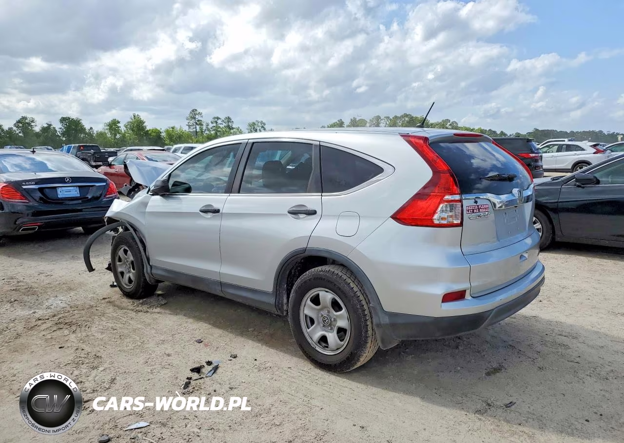 2015 Honda Cr-V Lx VIN:3CZRM3H3XFG701705 - 2