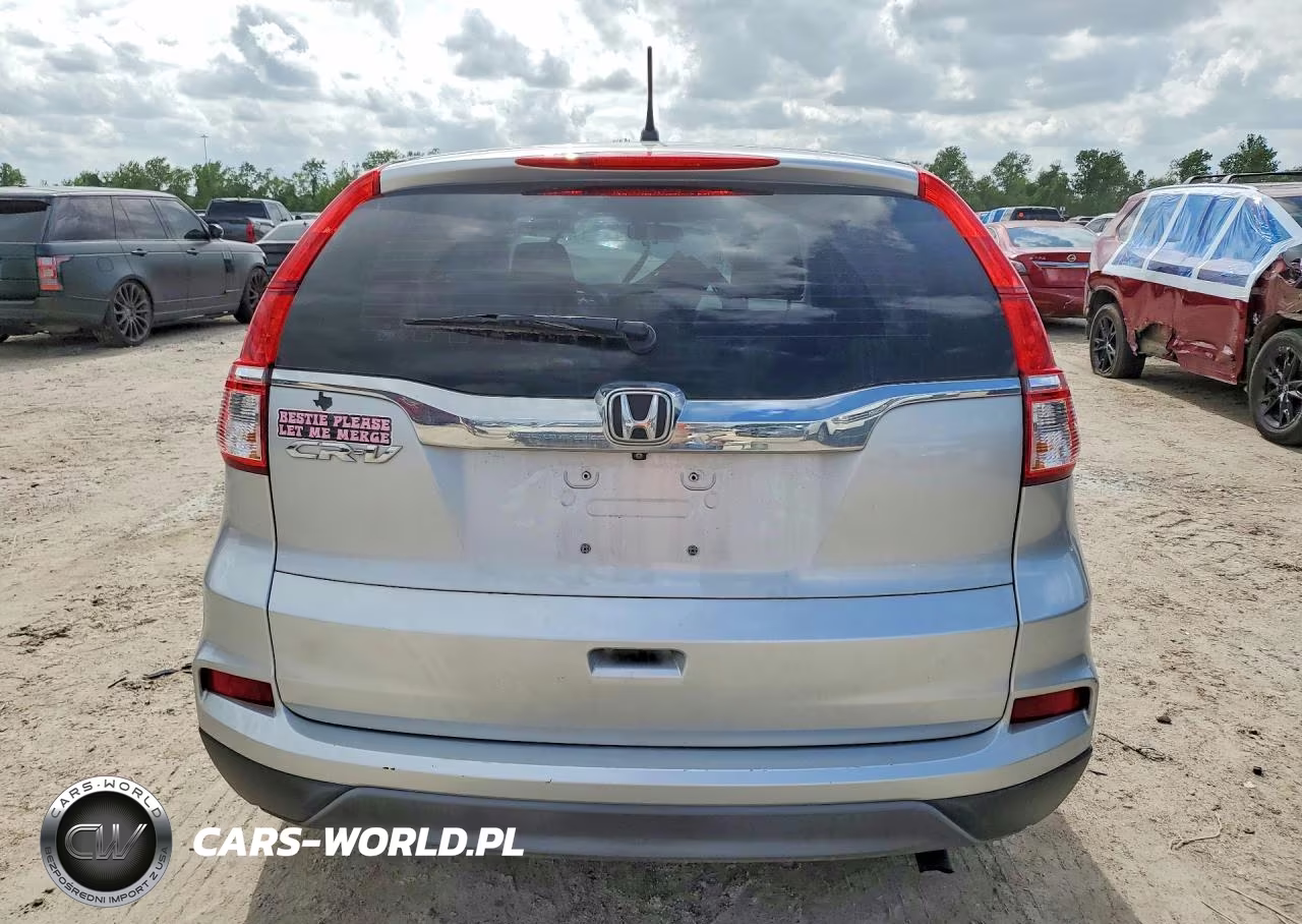 2015 Honda Cr-V Lx VIN:3CZRM3H3XFG701705 - 6