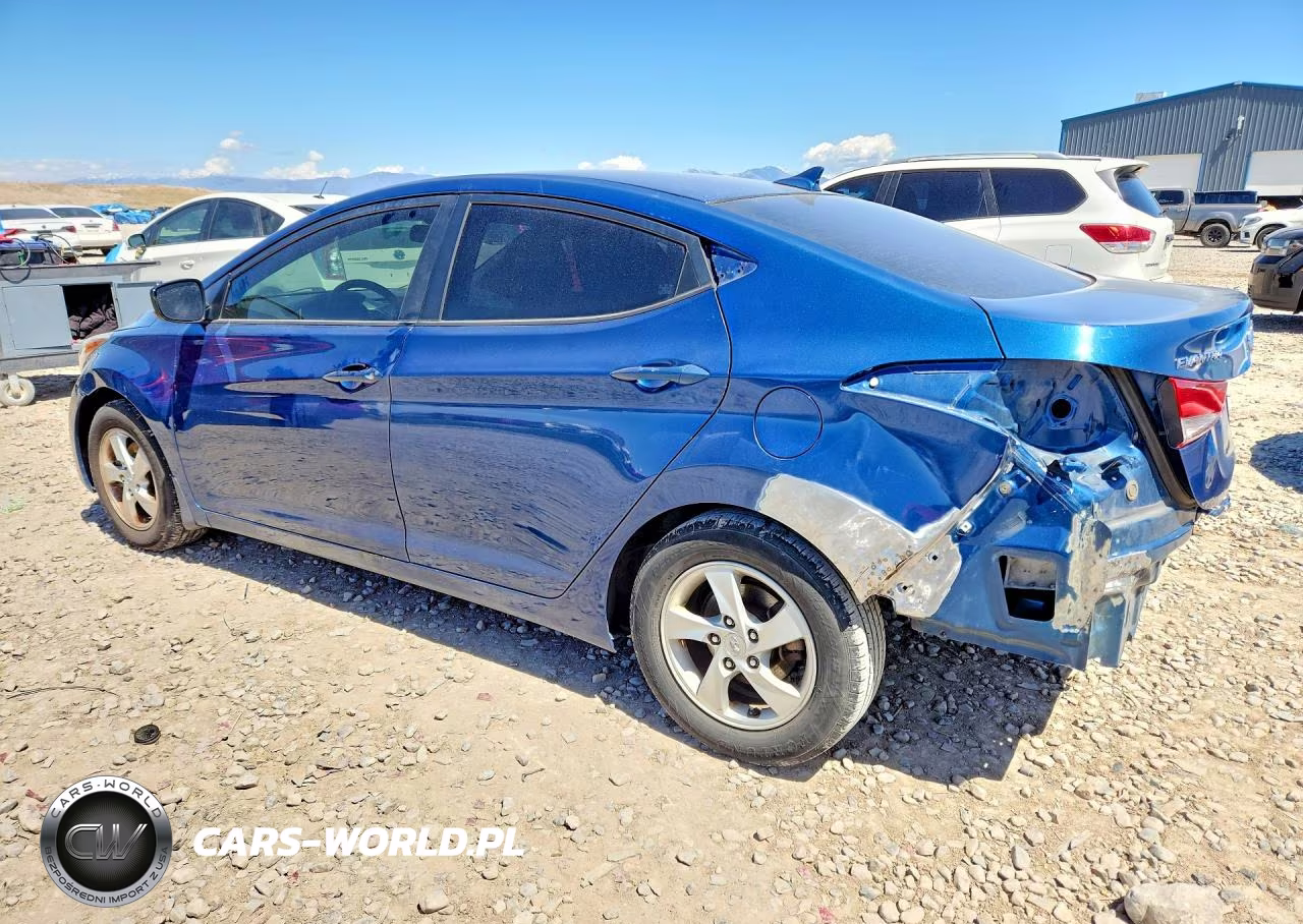 2015 Hyundai Elantra Se VIN:KMHDH4AE3FU443249 - 2