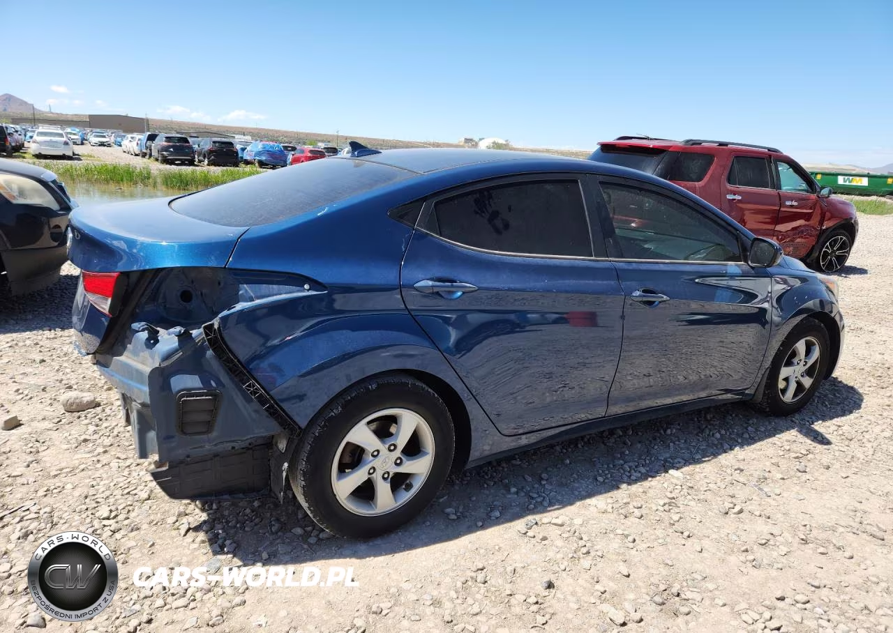 2015 Hyundai Elantra Se VIN:KMHDH4AE3FU443249 - 3