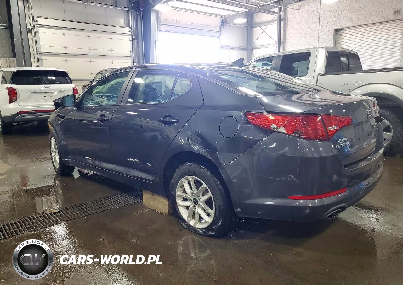 2011 Kia Optima Lx VIN:KNAGM4A79B5126592 - 2