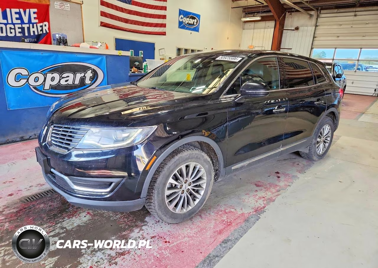 2017 Lincoln Mkx Select VIN:2LMPJ8KR8HBL40464 - 1