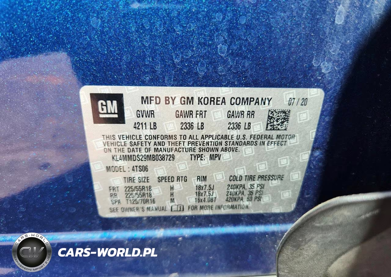 2021 Buick Encore Gx Select VIN:KL4MMDS29MB038729 - 13