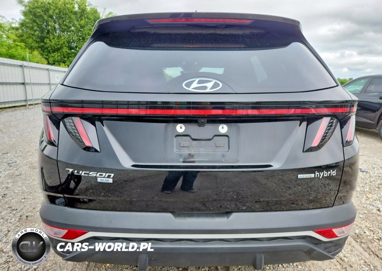 2022 Hyundai Tucson Blue VIN:KM8JBCA14NU012686 - 6