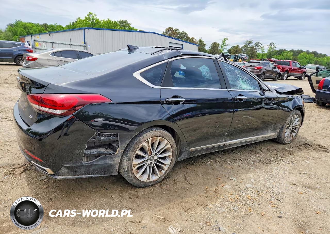 2017 Genesis G80 3.8 VIN:KMHGN4JE3HU171231 - 3