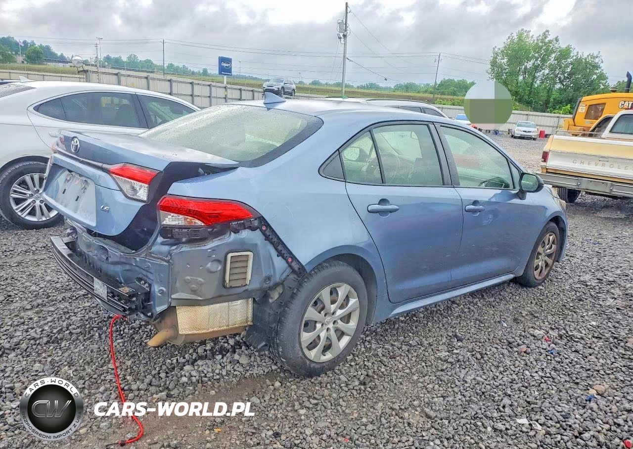 2021 Toyota Corolla Le VIN:JTDEPMAE8MJ185935 - 3