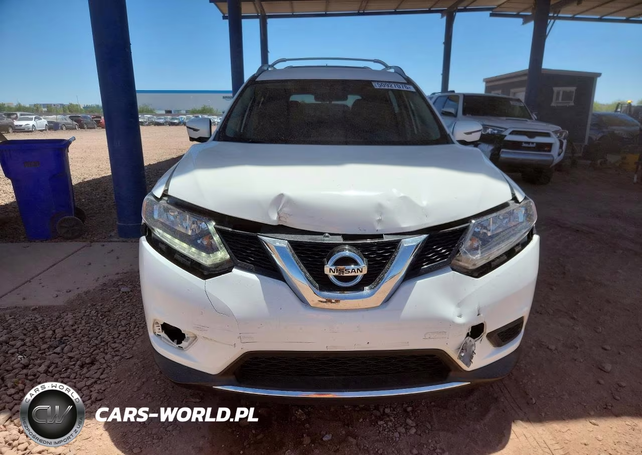 2016 Nissan Rogue Sv VIN:JN8AT2MT6GW012922 - 5