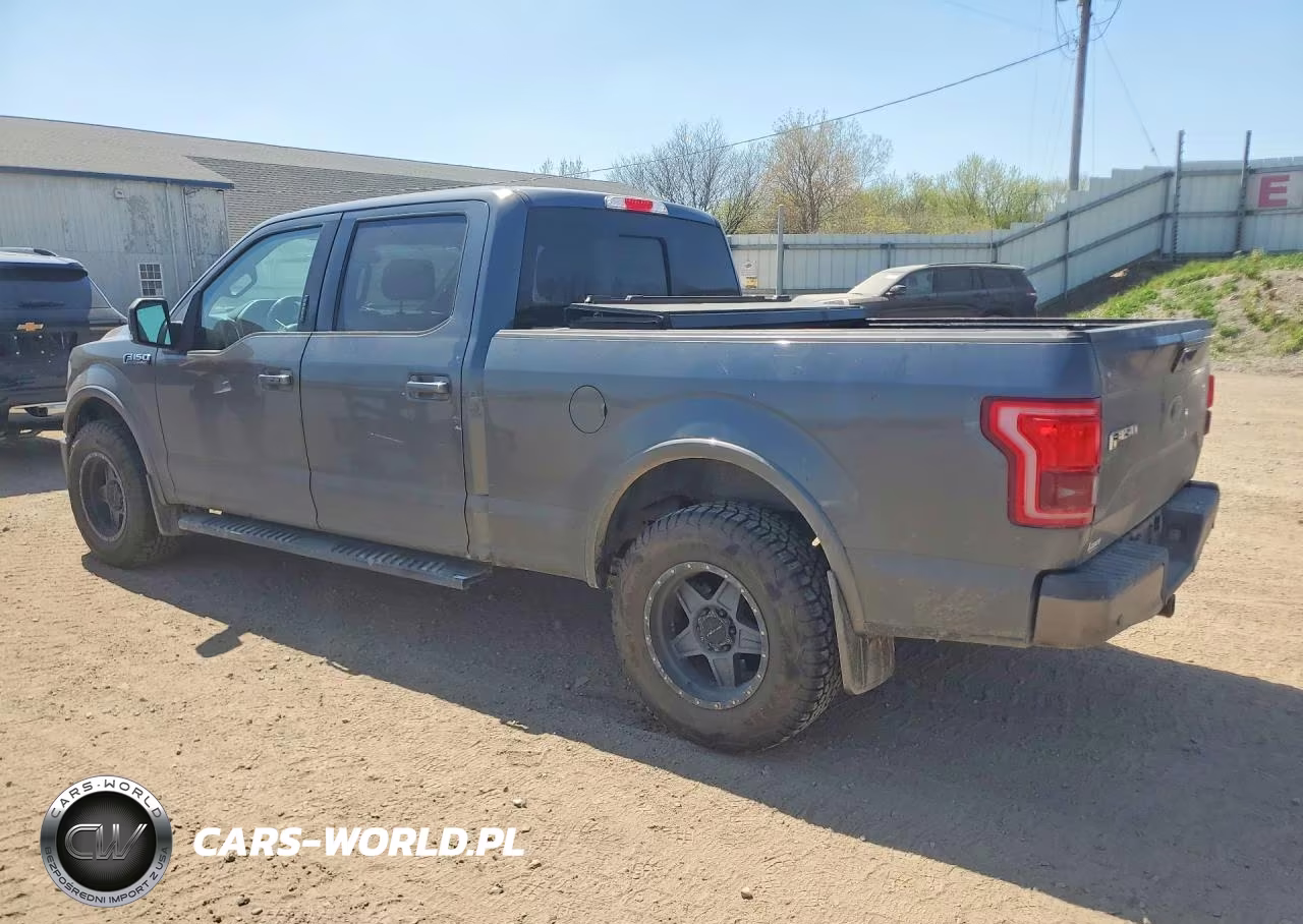 2015 Ford F150 Supercrew VIN:1FTFW1EG4FKD06796 - 2