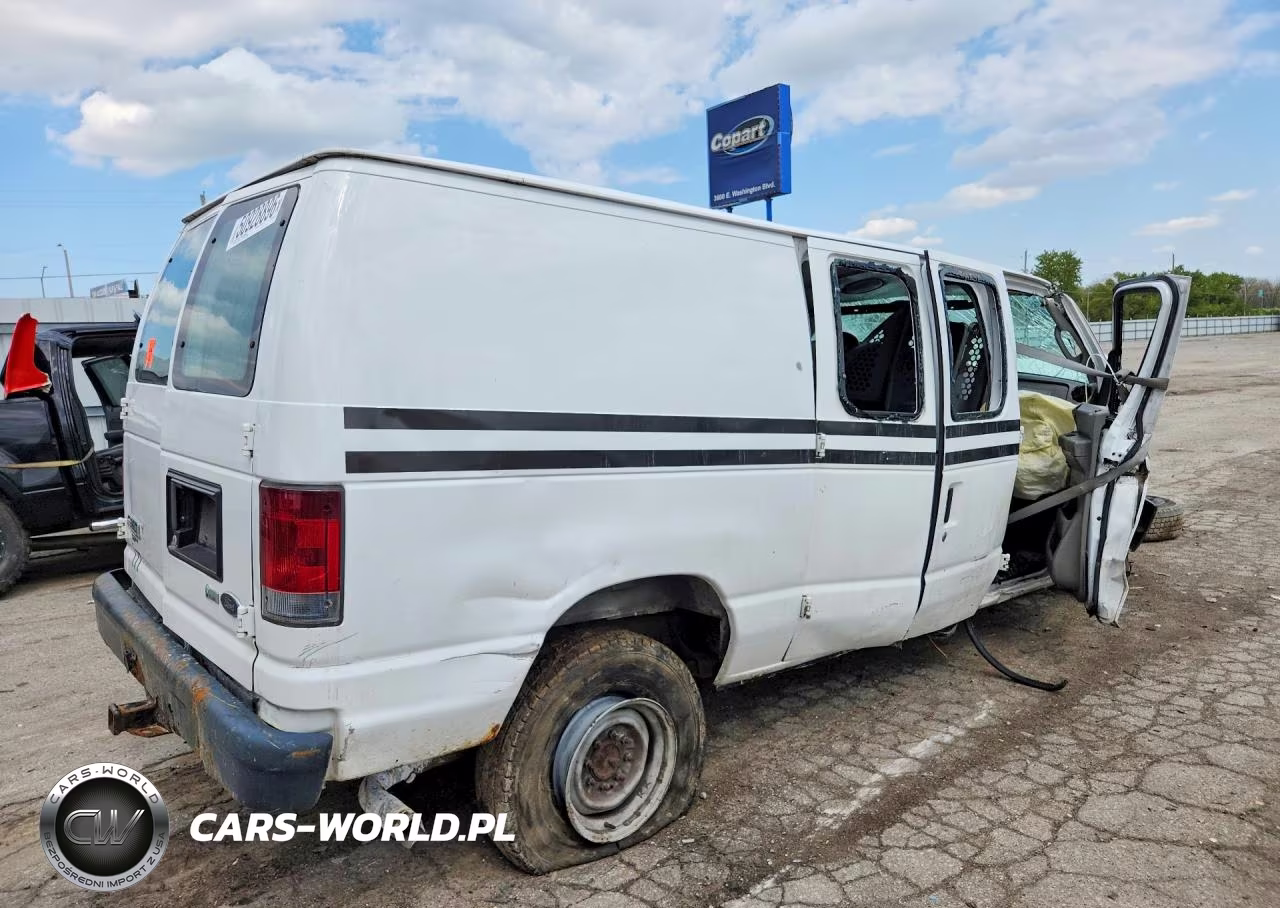 2010 Ford E350 Delivery Van VIN:1FTSE3EL6ADA23503 - 3