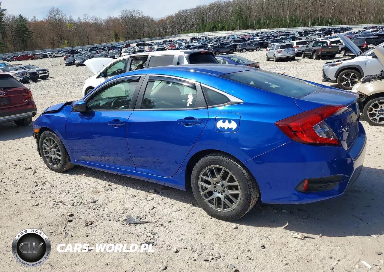 2016 Honda Civic Lx VIN:19XFC2F56GE205176 - 2