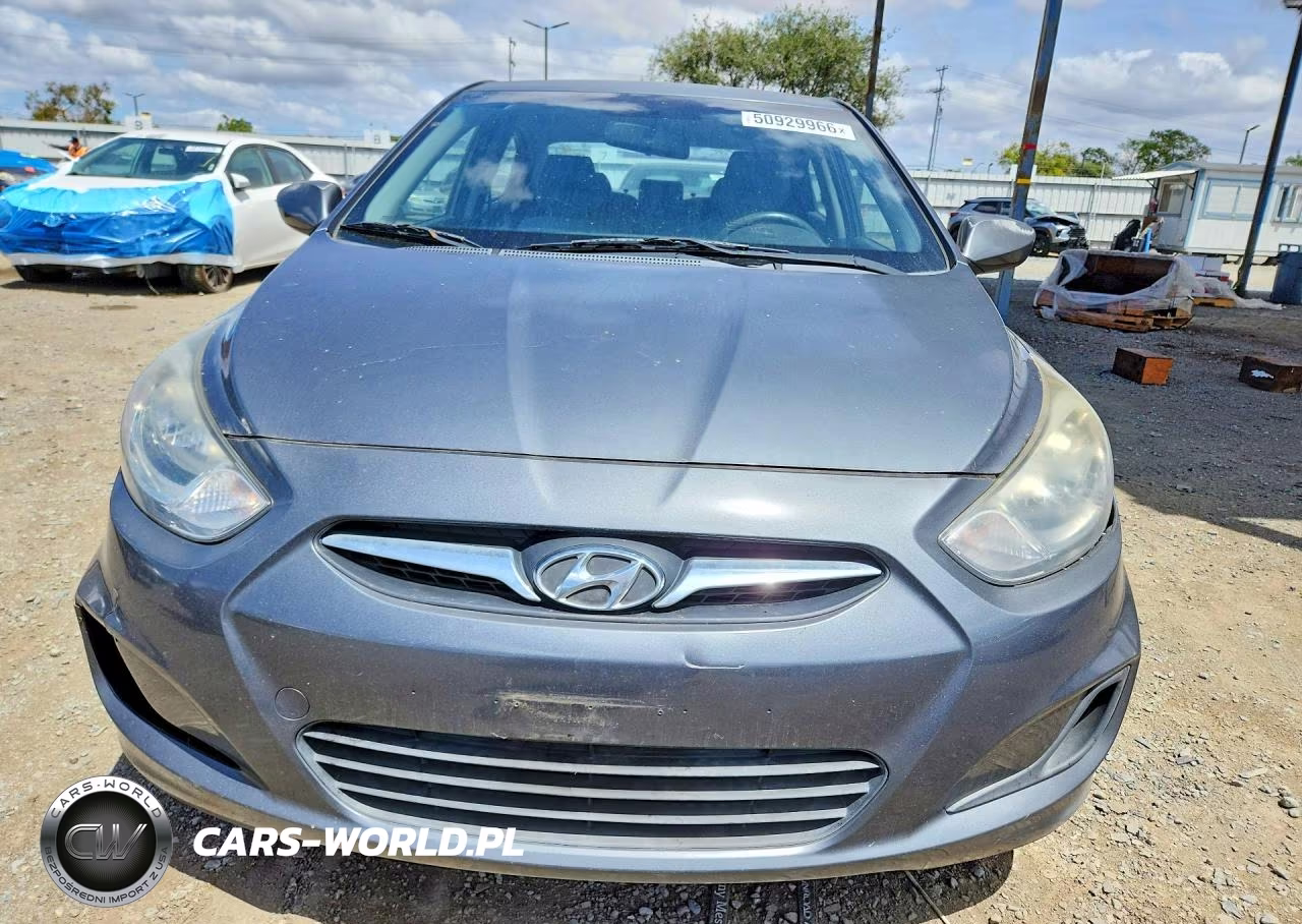 2012 Hyundai Accent Gls VIN:KMHCT4AE8CU200414 - 5