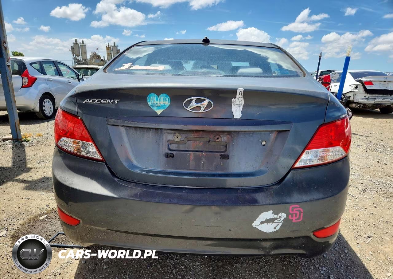 2012 Hyundai Accent Gls VIN:KMHCT4AE8CU200414 - 6