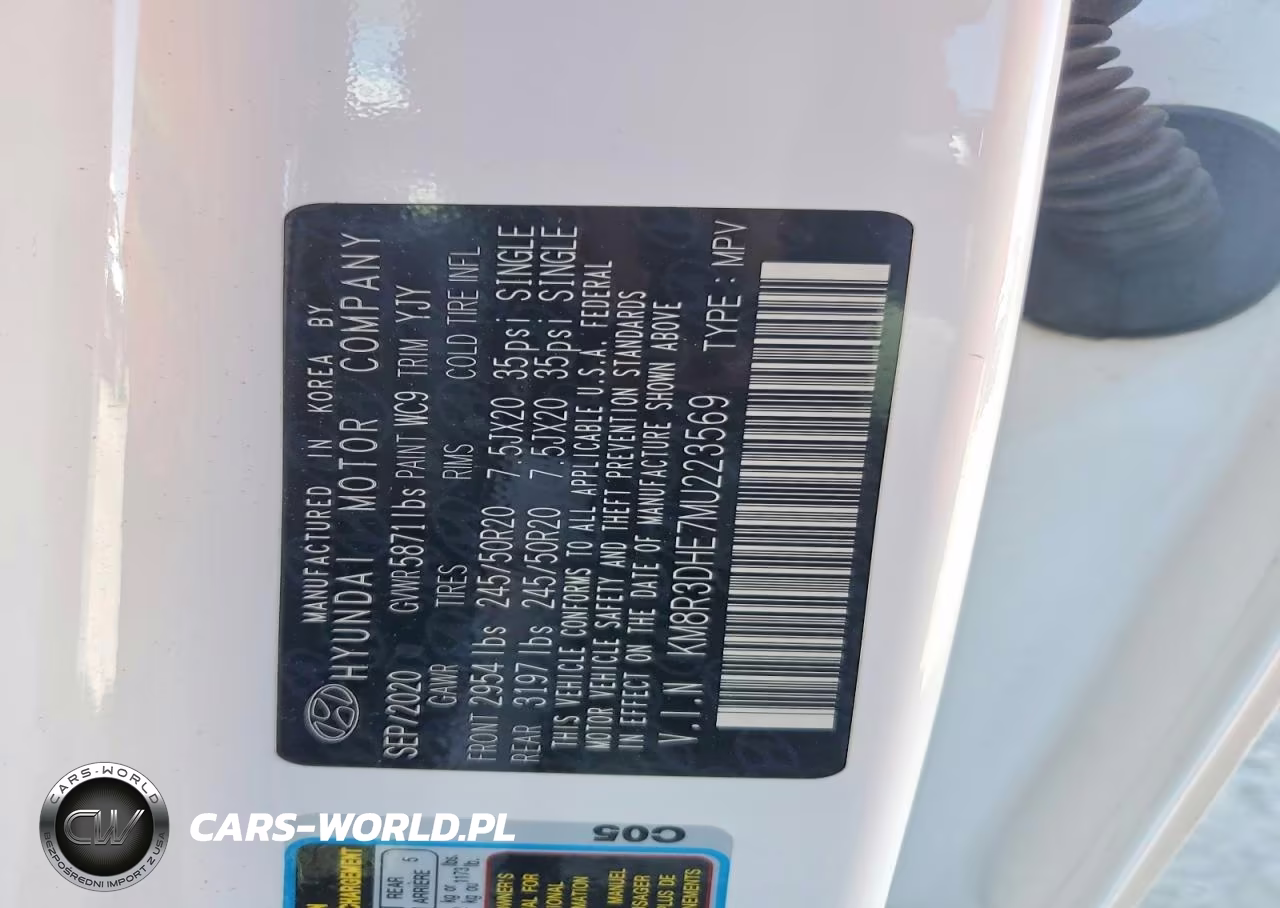 2021 Hyundai Palisade Sel VIN:KM8R3DHE7MU223569 - 13