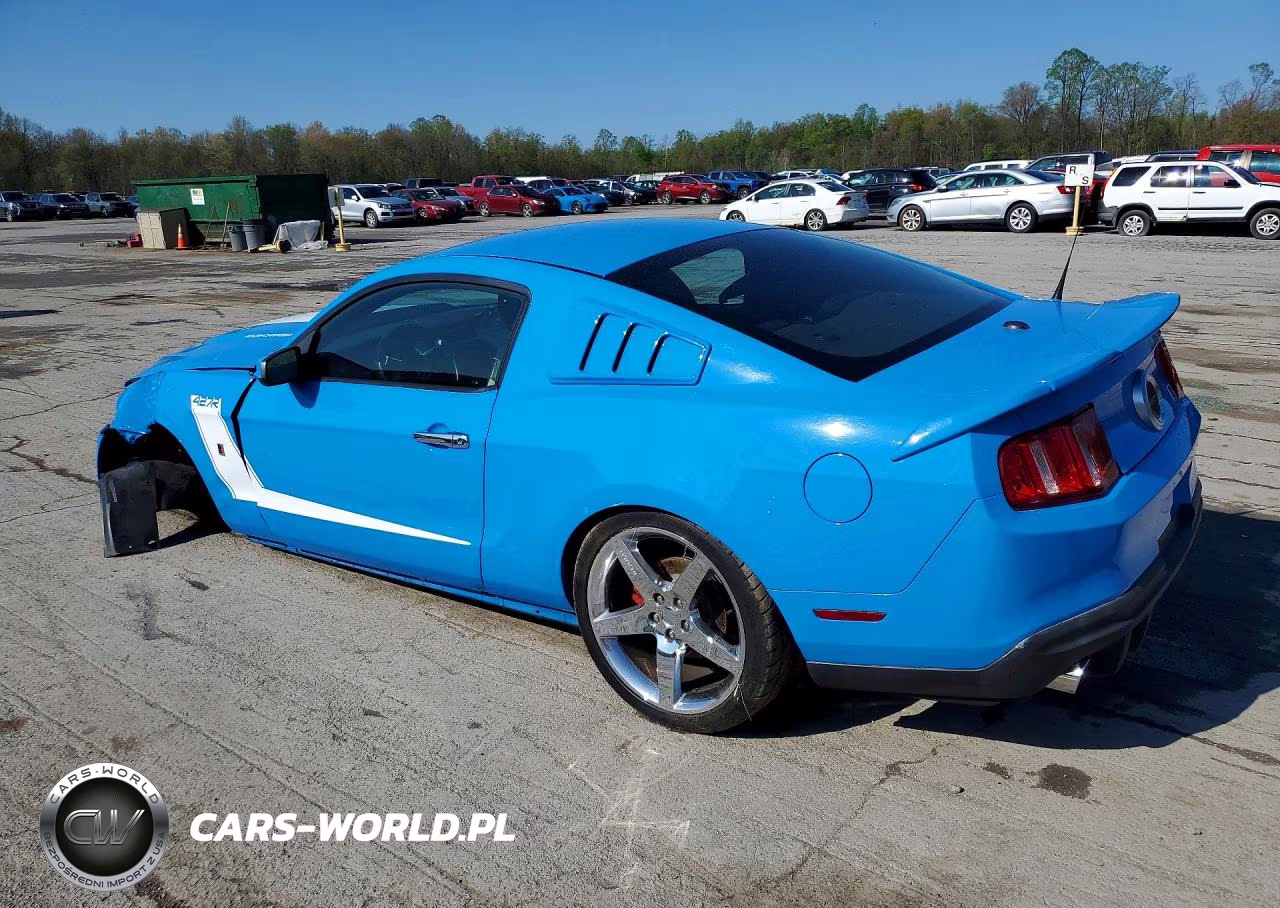 2010 Ford Mustang Gt VIN:1ZVBP8CH4A5128635 - 2
