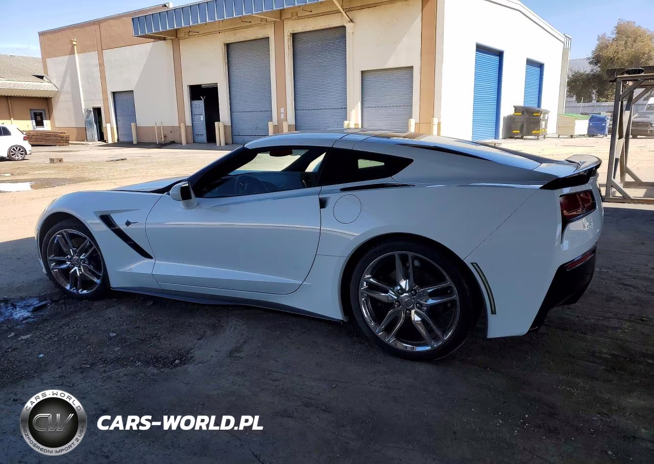 2016 Chevrolet Corvette Stingray Z51 2Lt VIN:1G1YJ2D72G5103297 - 2