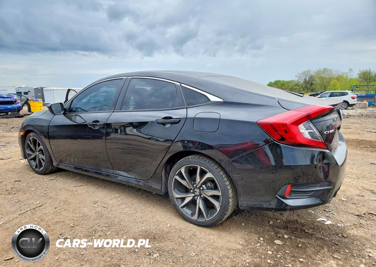 2019 Honda Civic Sport VIN:2HGFC2F80KH604500 - 2