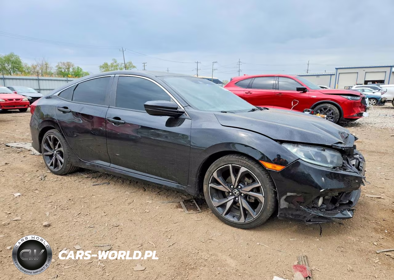 2019 Honda Civic Sport VIN:2HGFC2F80KH604500 - 4