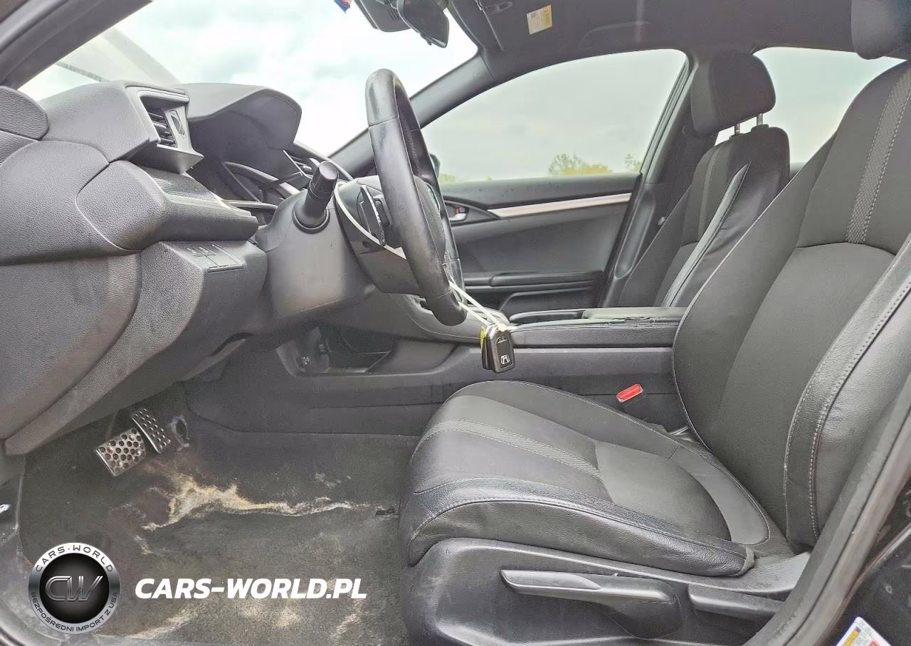 2019 Honda Civic Sport VIN:2HGFC2F80KH604500 - 7