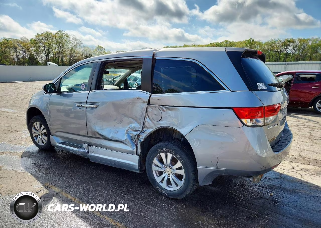 2016 Honda Odyssey Exl VIN:5FNRL5H66GB106307 - 2