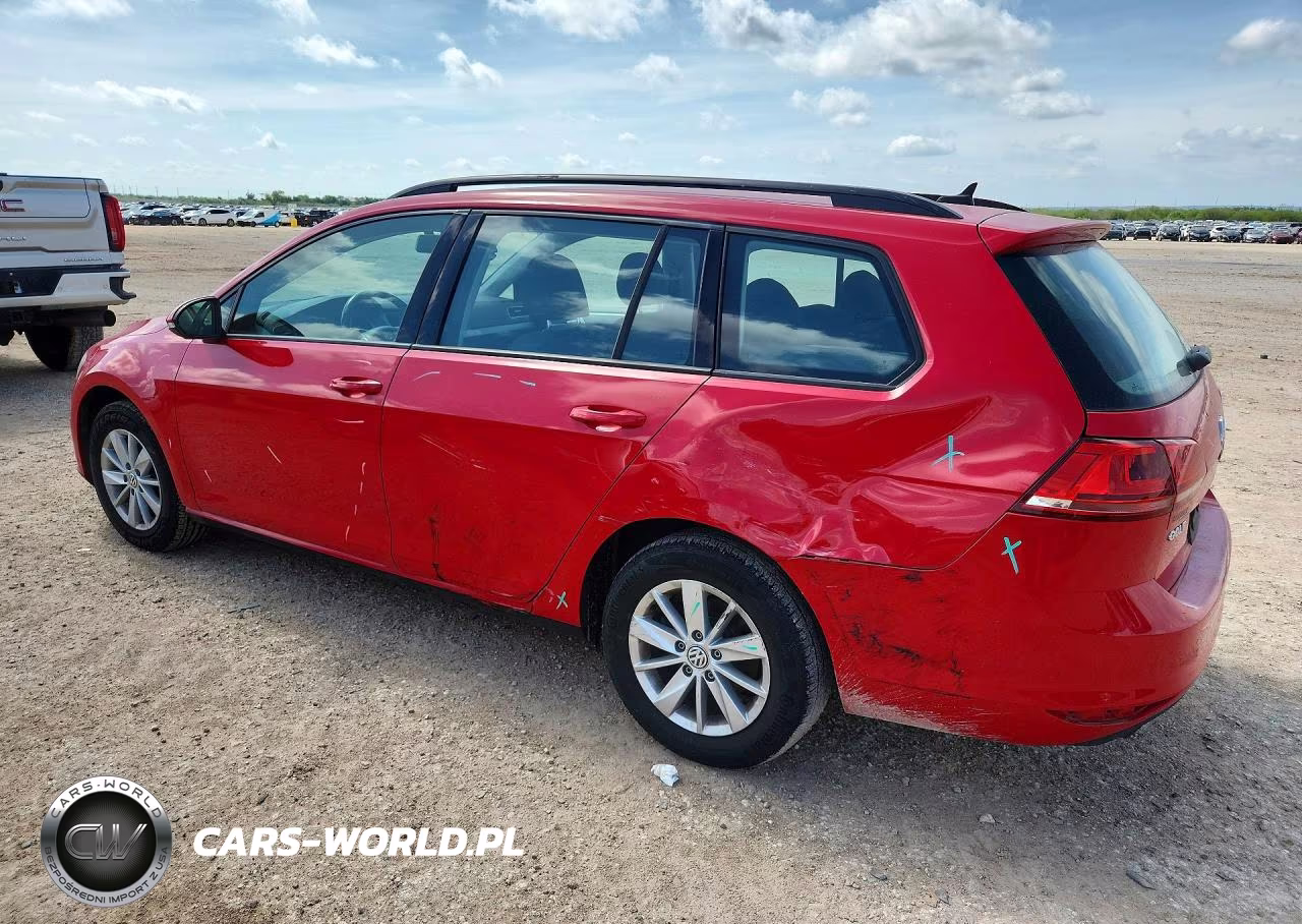 2017 Volkswagen Golf Sportwagen S VIN:3VWC17AU6HM500951 - 2