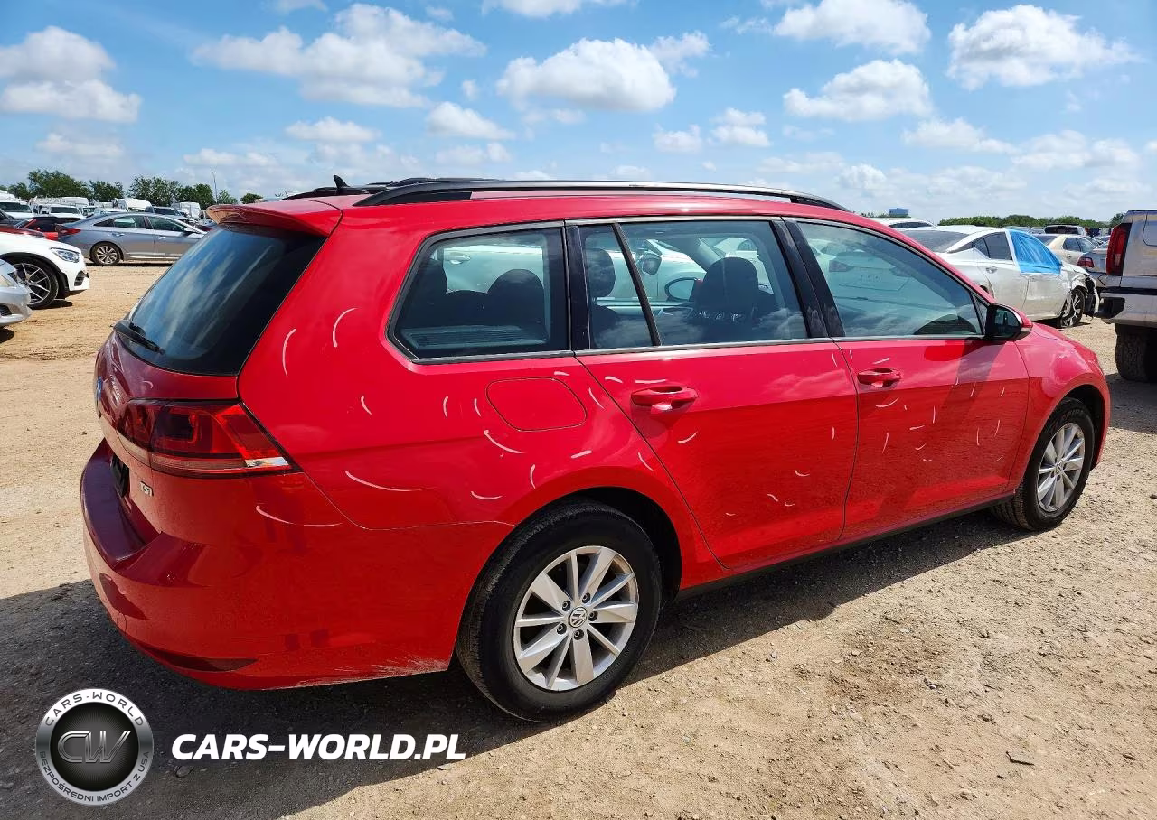 2017 Volkswagen Golf Sportwagen S VIN:3VWC17AU6HM500951 - 3