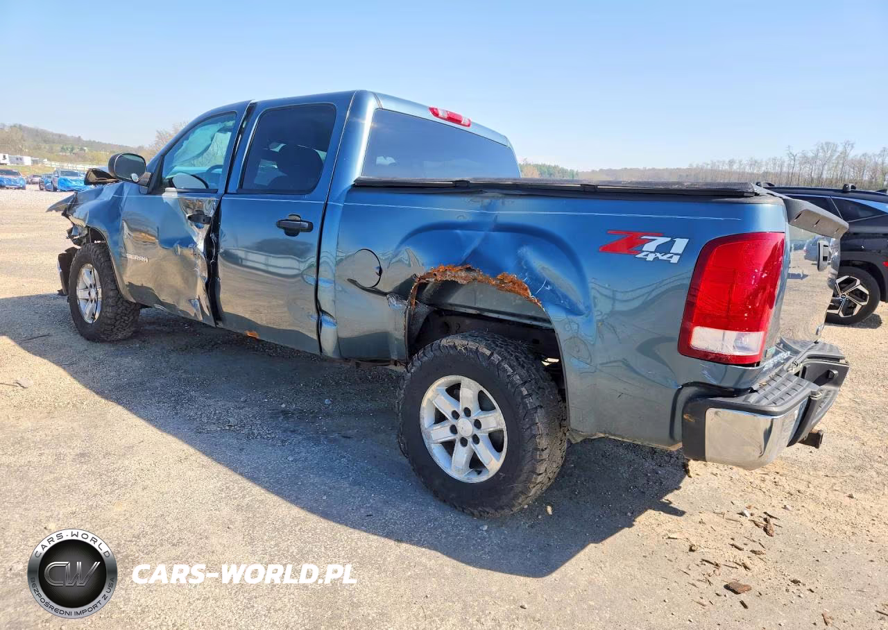 2010 GMC Sierra K1500 Sle VIN:3GTRKVE33AG224832 - 2