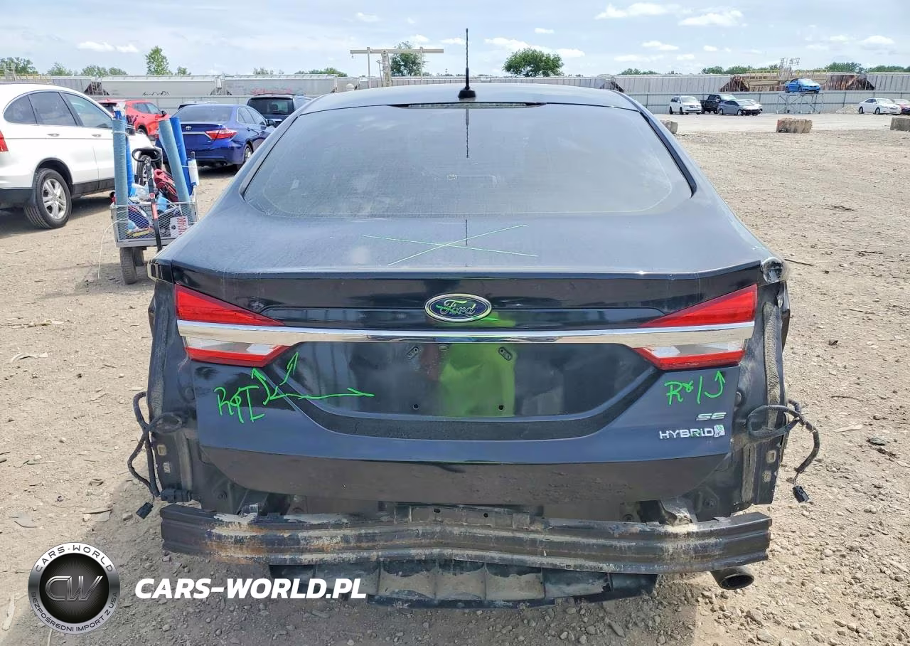 2017 Ford Fusion Se Hybrid VIN:3FA6P0LU5HR324390 - 6