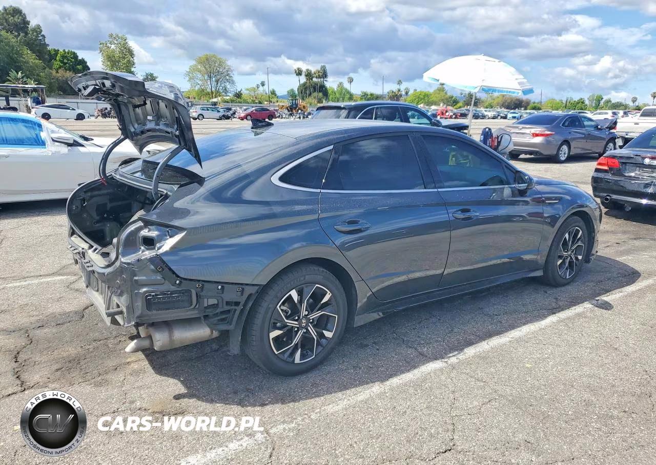 2024 Hyundai Sonata Sel VIN:KMHL64JA3RA389312 - 3