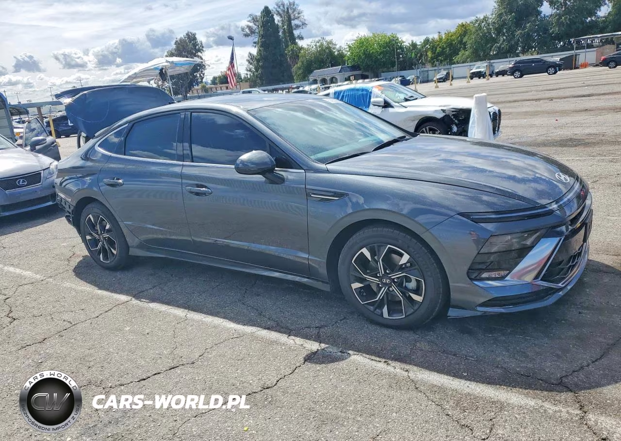 2024 Hyundai Sonata Sel VIN:KMHL64JA3RA389312 - 4