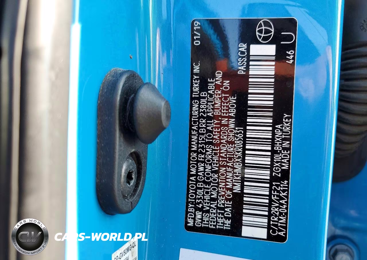 2019 Toyota C-Hr Xle VIN:NMTKHMBX5KR085631 - 13