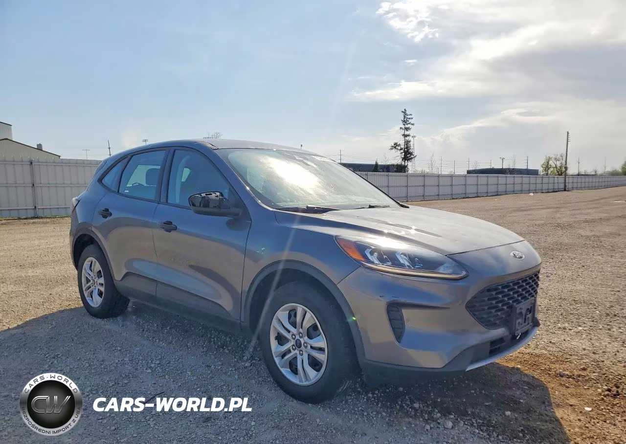 2021 Ford Escape S VIN:1FMCU9F65MUA81976 - 4