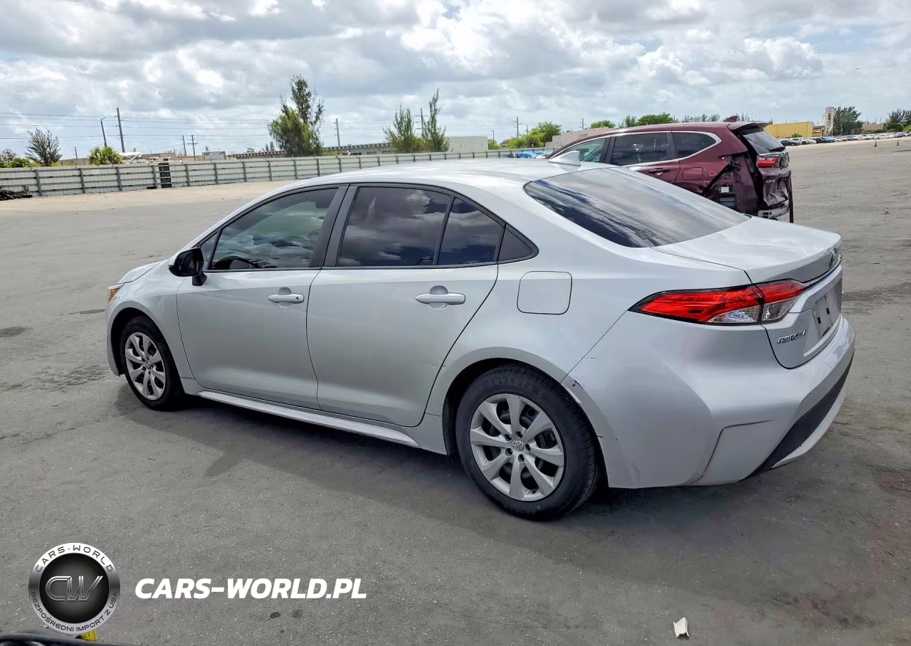 2020 Toyota Corolla Le VIN:5YFEPRAE2LP061960 - 2
