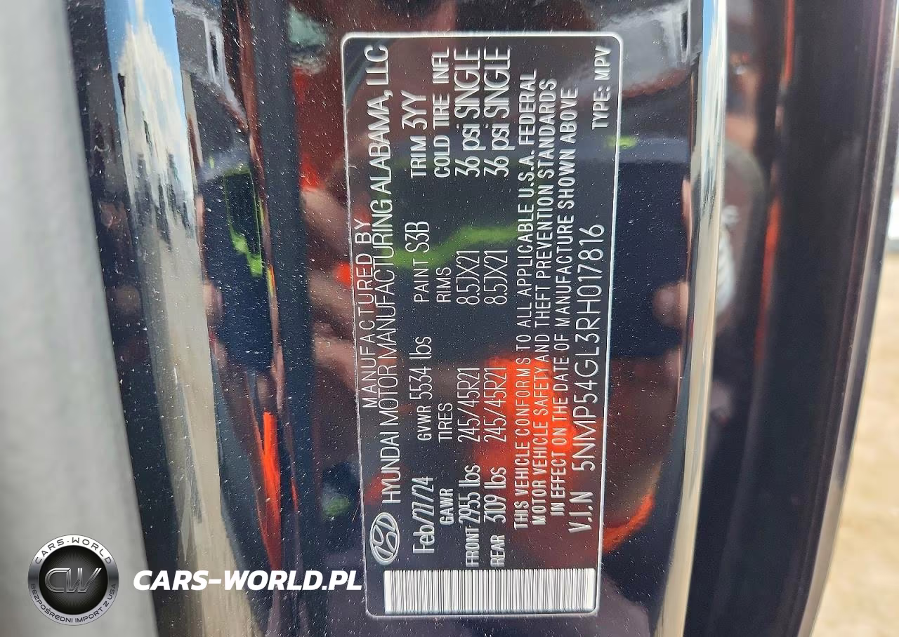 2024 Hyundai Santa Fe Calligraphy VIN:5NMP54GL3RH017816 - 14